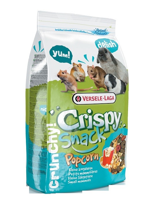 Versele-Laga Crispy Popcorn Snack für Kaninchen und Nagetiere