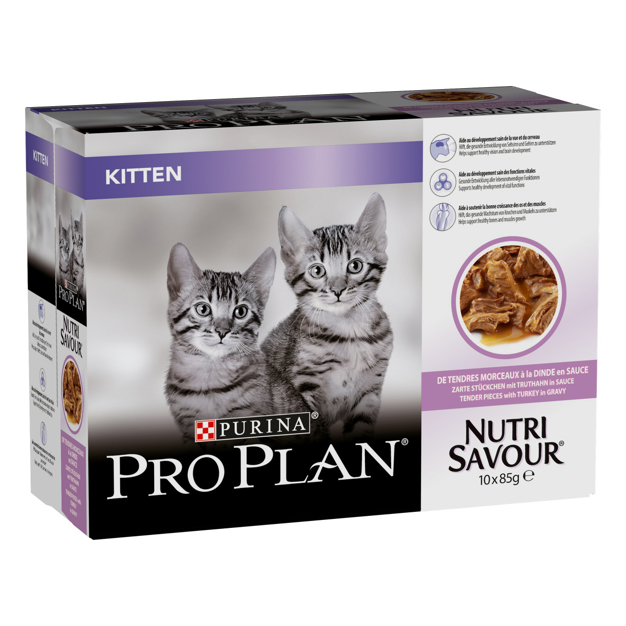 Pro Plan Kitten Healthy Start mit Truthahn Kätzchen-Nassfutter (85g)