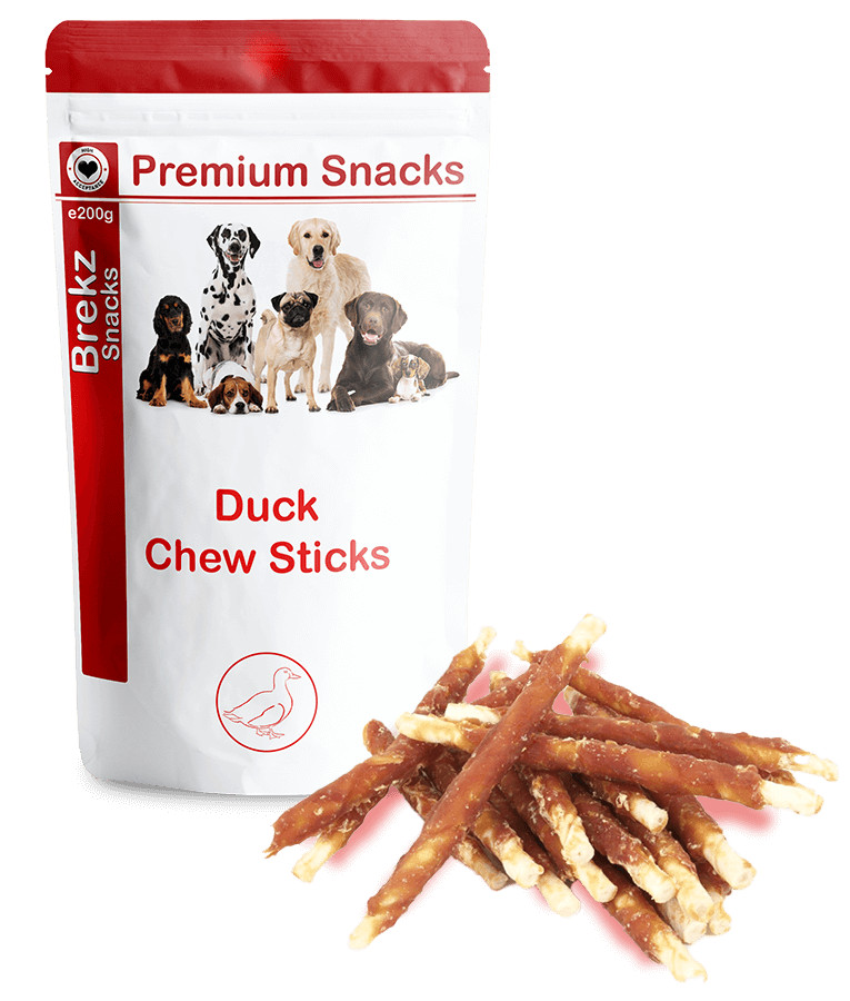 Brekz Premium Duck Chew Sticks 200 gram