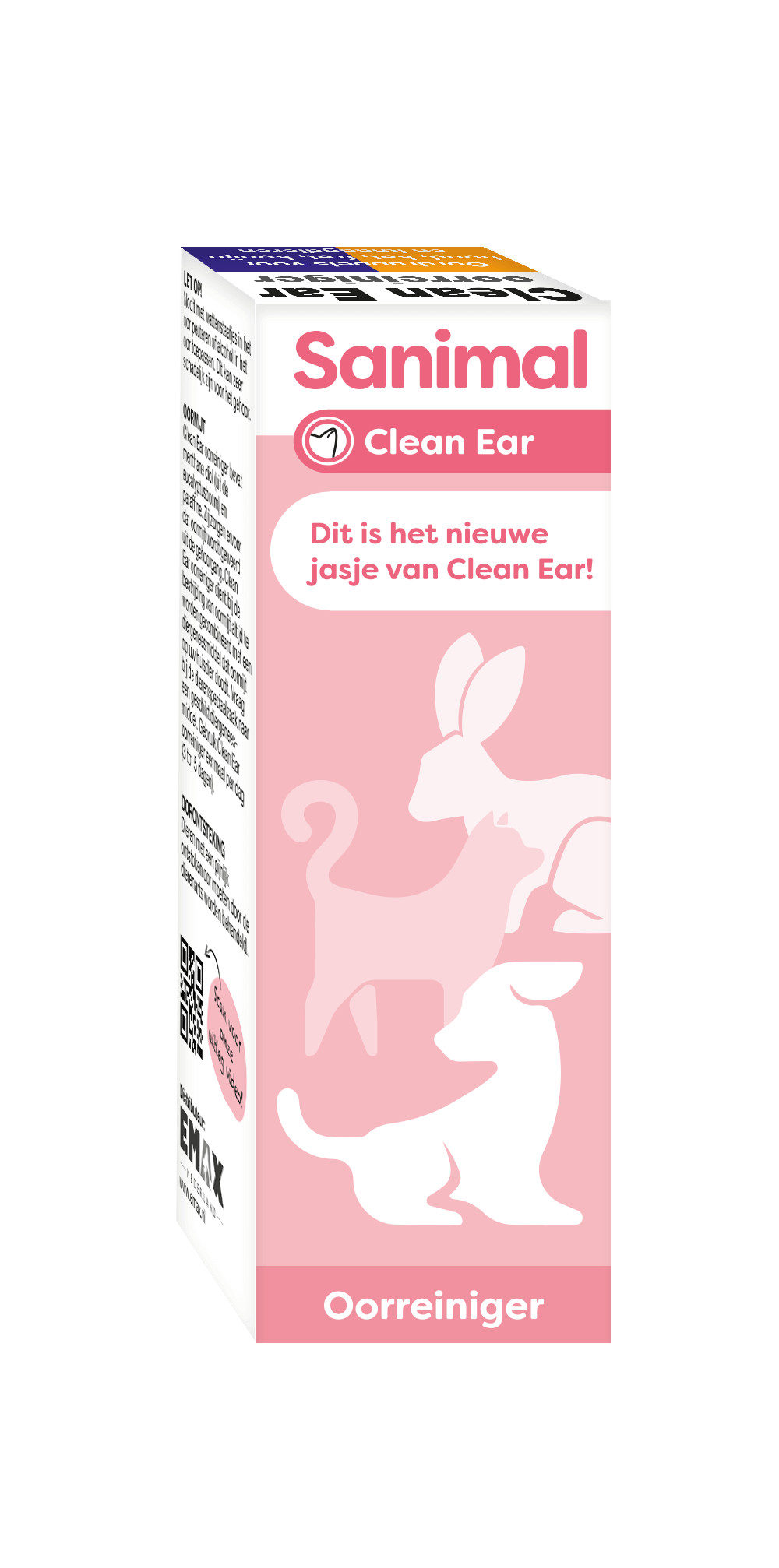 Sanimal Clean Ear Ohrreiniger für Haustiere