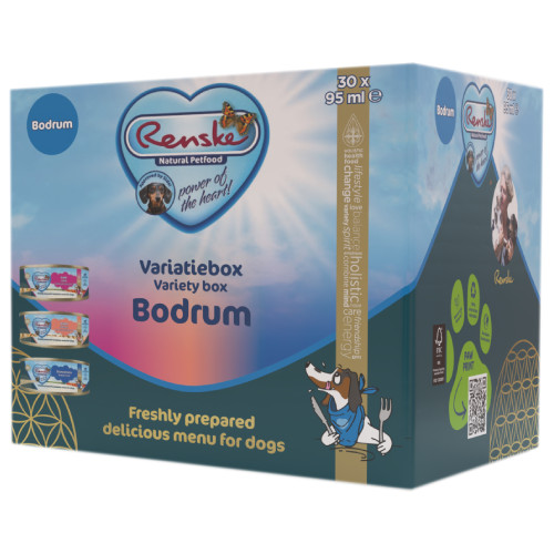 Renske Vers bereid Variatie box BODRUM hondenvoer (30x95gr)