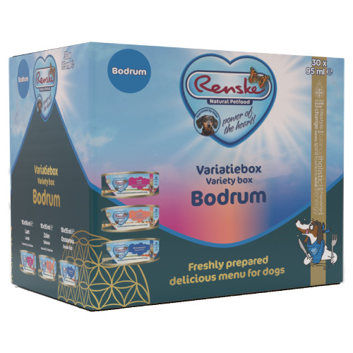 Renske Vers bereid Variatie box BODRUM hondenvoer (30x95gr)