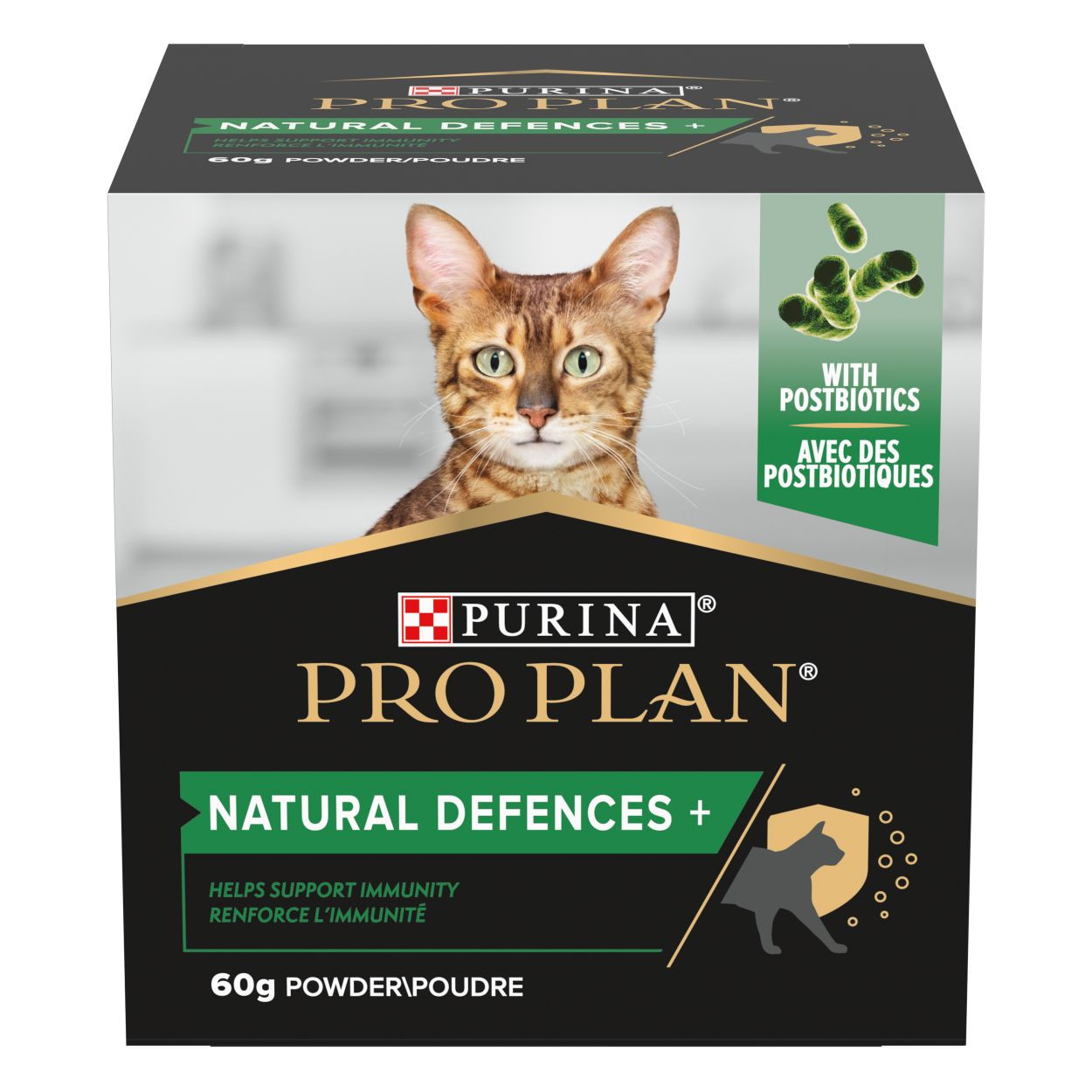 Purina Pro Plan Natural Defence supplement voor katten (poeder 60 g)