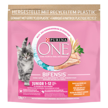 Purina One Junior met kip kattenvoer