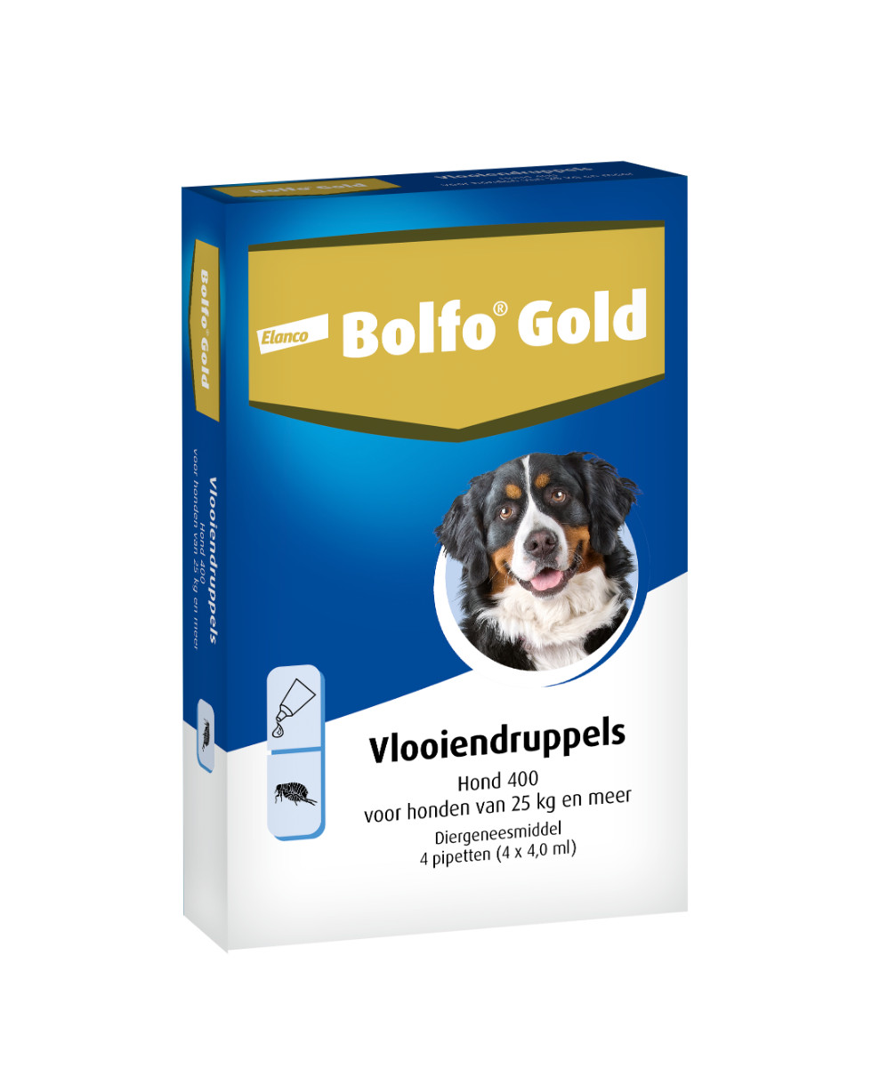 Bolfo Gold 400 hond vlooiendruppels