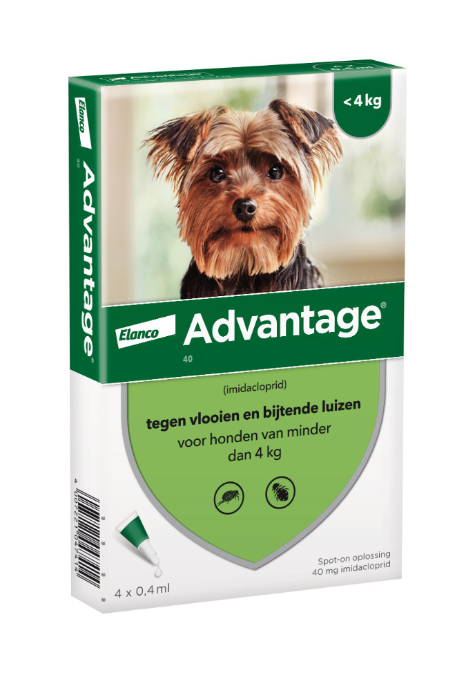 Advantage Nr. 40, vlooienmiddel voor honden