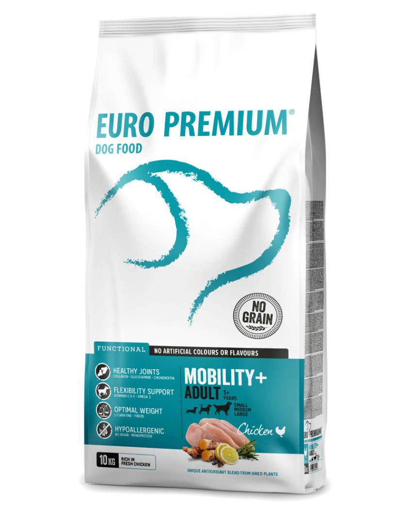 Euro Premium Adult Mobility+ Chicken hondenvoer