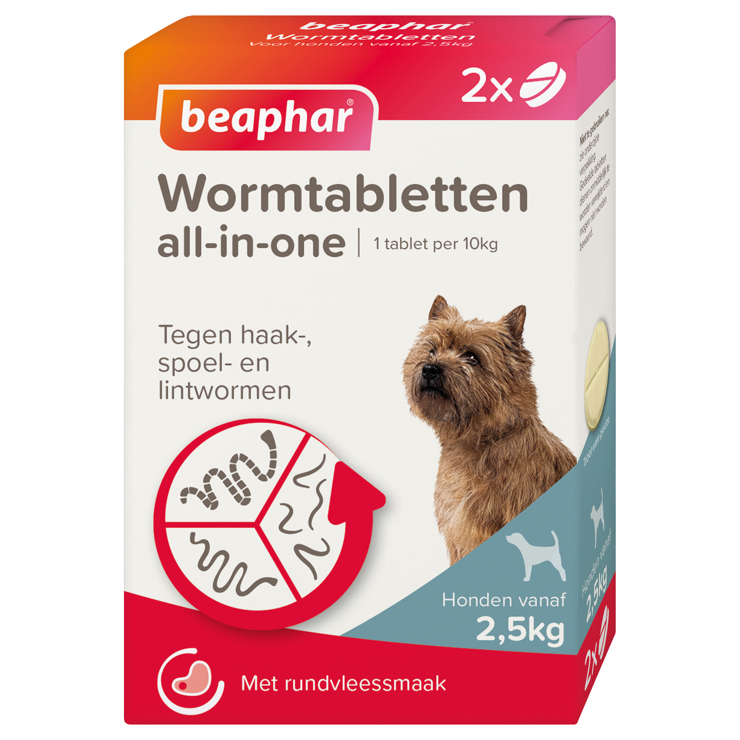 Beaphar Entwurmungsmittel All-in-One (2,5 - 20 kg) Hund