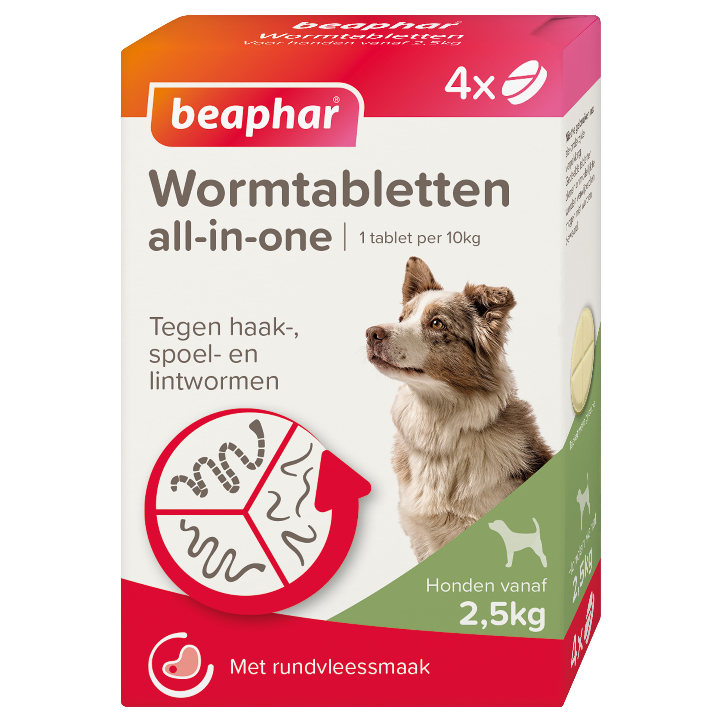 Beaphar Entwurmungsmittel All-in-One (2,5 - 40 kg) Hund