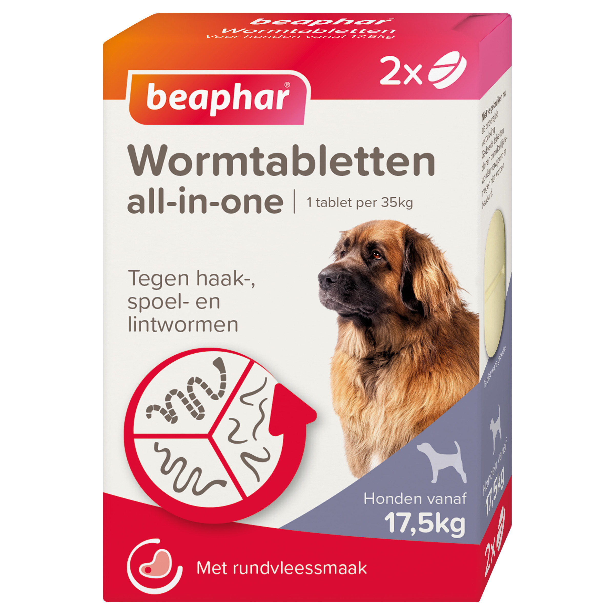 Beaphar Entwurmungsmittel All-in-One (17,5 - 70 kg) Hund