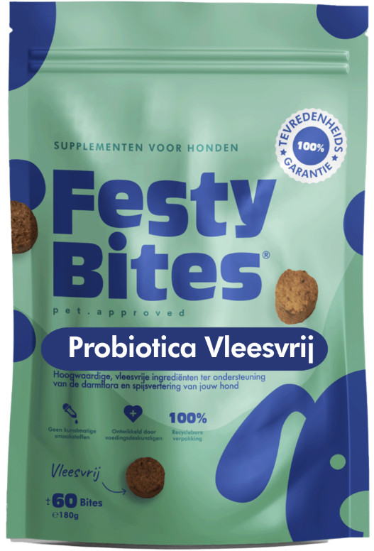 FestyBites Probiotica Vleesvrij supplement hond