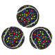 Tennisball Dots Hundespielzeug