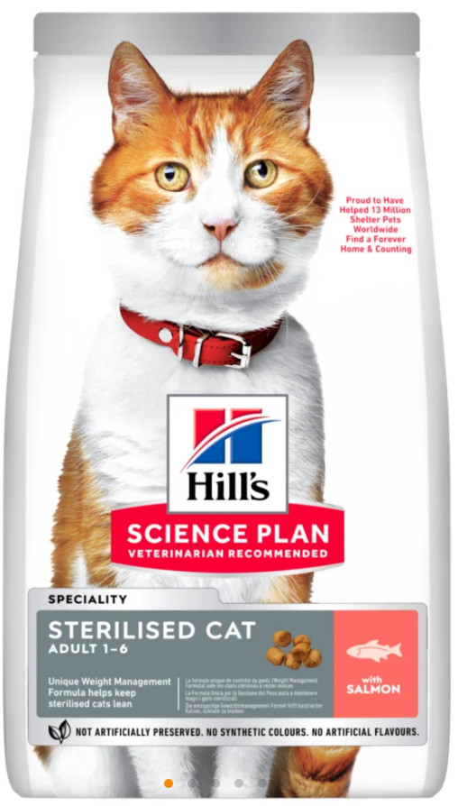 Hill's Adult Sterilised Cat met zalm kattenvoer