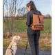 Trixie Rolltop Rucksack / Hüfttasche mit Anlein-System Hund