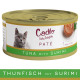 Cadilo Daily Delights - Thunfisch mit Surimi Paté - Nassfutter Katze (70 g)