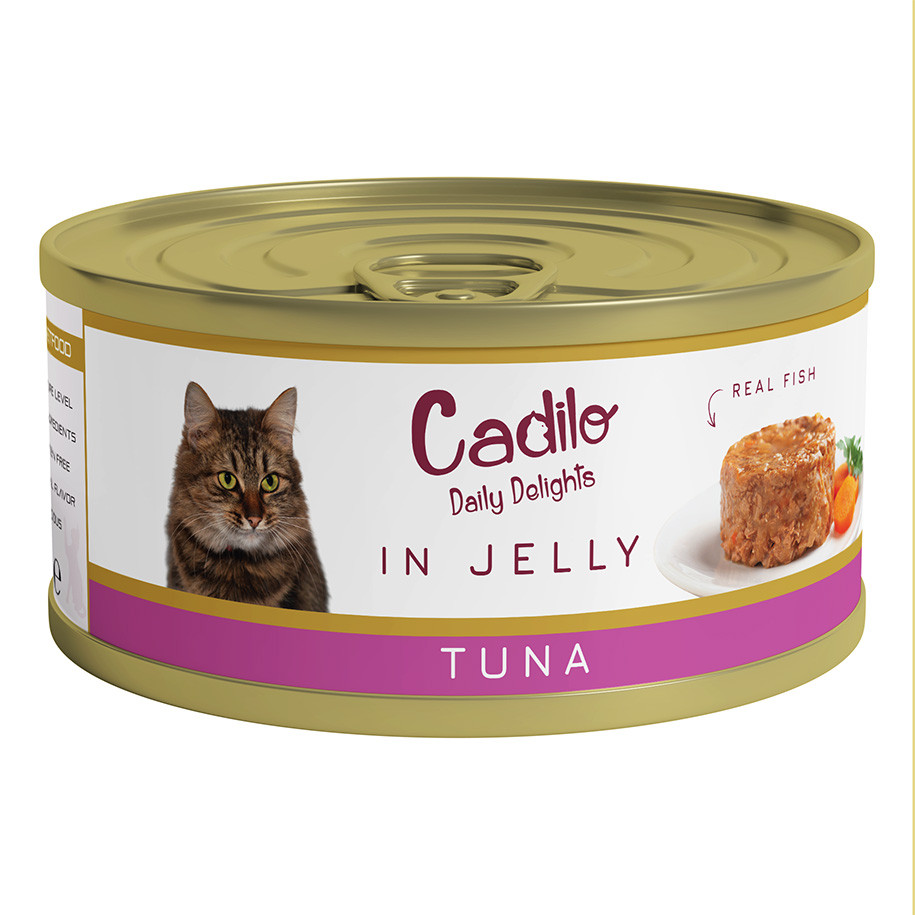 Cadilo tonijn in gelei natvoer kat (70 g)