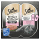 Sheba Perfect Portions Edle Pastete mit Lachs Nassfutter Katze (6 x 37,5 g)