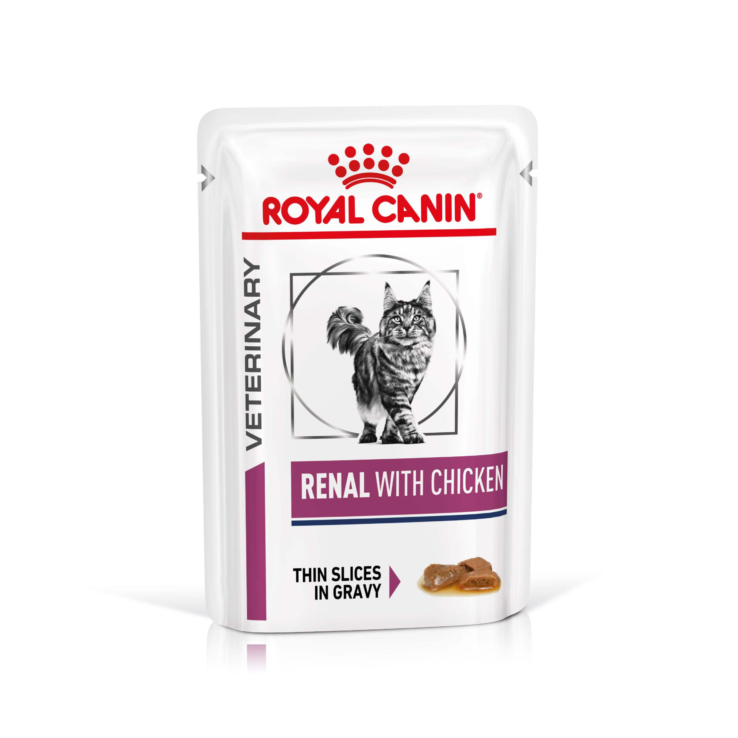 Royal Canin Veterinary Renal mit Huhn Katzen-Nassfutter