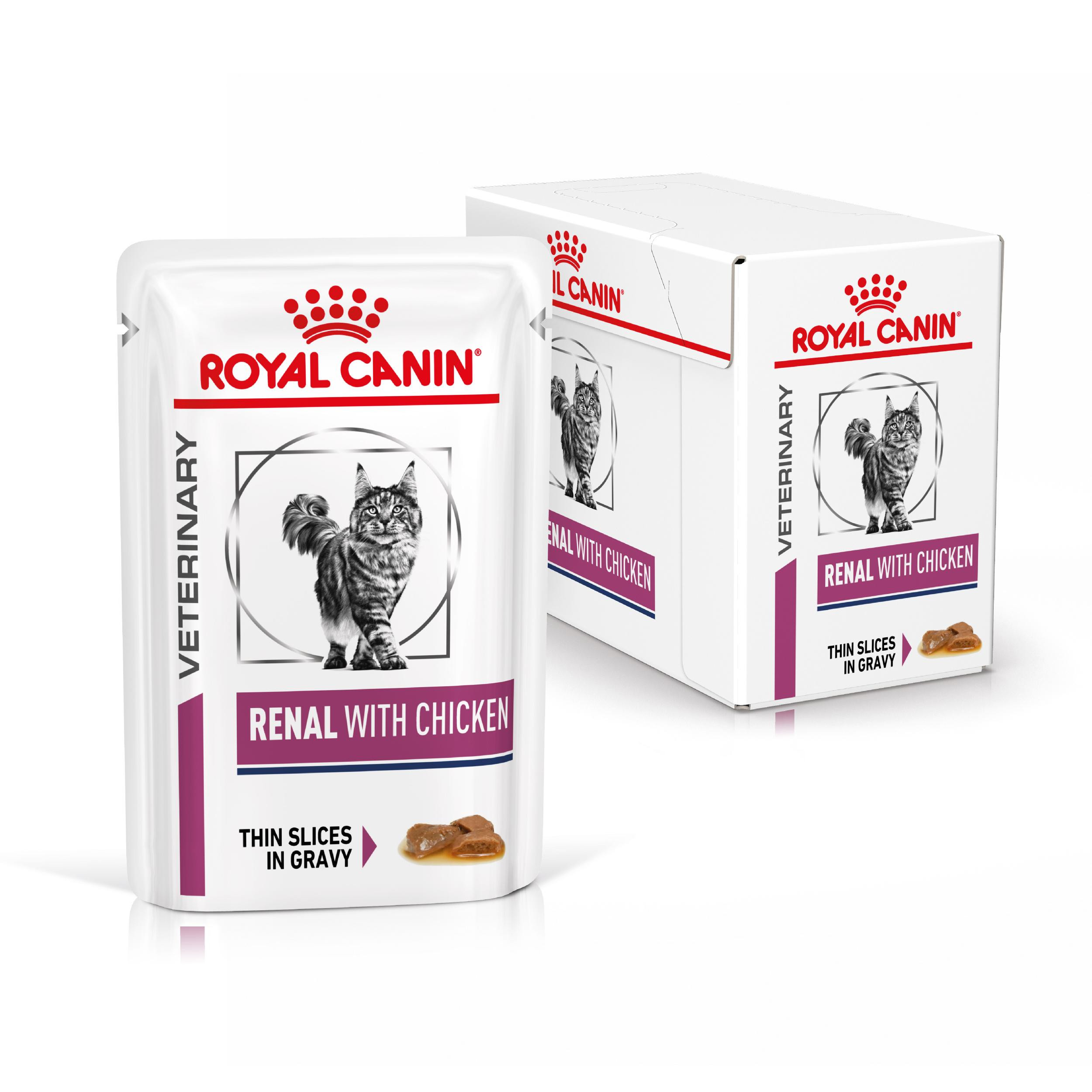 Royal Canin Veterinary Renal mit Huhn Katzen-Nassfutter