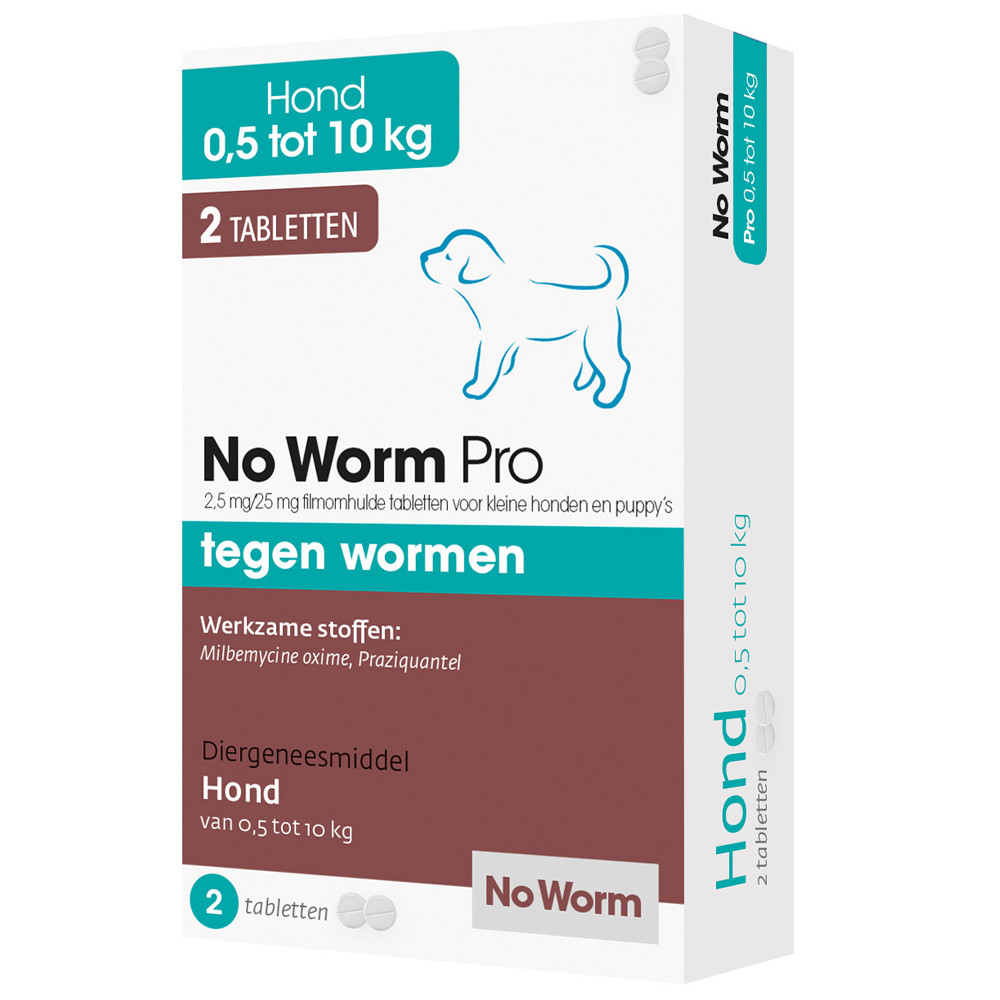 No Worm Pro Kleine Hond & Puppy