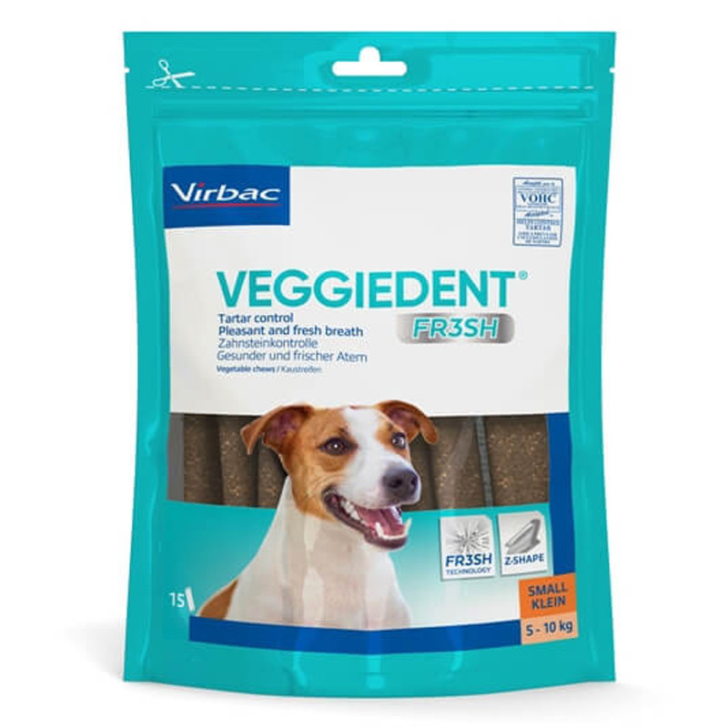 Virbac VeggieDent Small hondensnack tot 10 kg