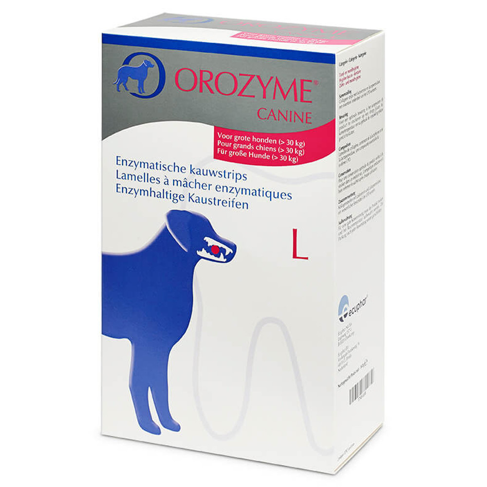 Orozyme Enzymatische Kauwstrips Hond Large vanaf 30 kg