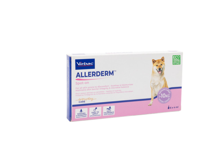 Virbac Allerderm Spot-on voor honden vanaf 10 kg