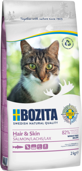 Bozita Sensitive Hair & Skin kattenvoer